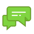 Green Chat Bubble